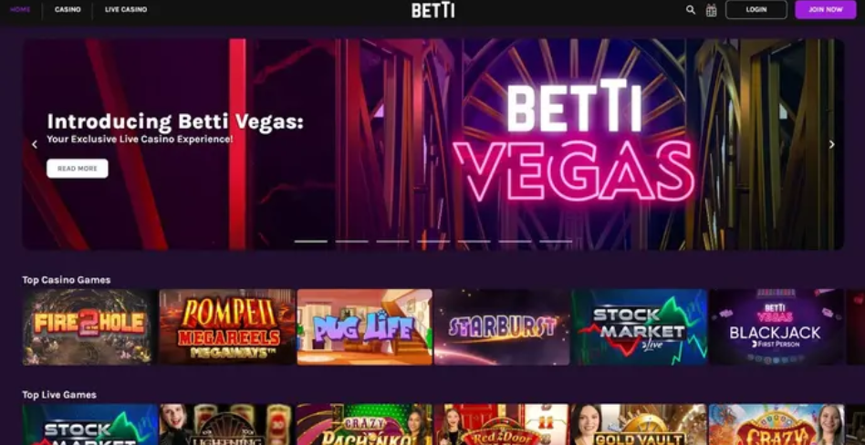 betti casino